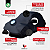 Capa Protetora para Cobrir Carro Antigo Fusca Itamar 1200 1300 1500 1600 Tecido Cor Preta Sob Medida Anti-Poeira Anti-Riscos Anti-Mofo Volkswagen Capas LP - Imagem 3