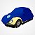 Capa Protetora para Cobrir Carro Antigo Fusca Itamar 1200 1300 1500 1600 Tecido Cor Azul Sob Medida Anti-Poeira Anti-Riscos Anti-Mofo Volkswagen Capas LP - Imagem 1