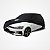 Capa Protetora para Cobrir Carro Golf MK7 GTI Highline Comfortline 1.6 1.0 Turbo 2013 2014 2015 2016 2017 2018 2019 Tecido Cor Preta Sob Medida Anti-Poeira Anti-Riscos Anti-Mofo Volkswagen Capas LP - Imagem 1