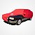 Capa Protetora para Cobrir Carro Antigo Gol Quadrado GTI GTS GL CL Copa 1000 Tecido Cor Vermelha Sob Medida Anti-Poeira Anti-Riscos Anti-Mofo Volkswagen Capas LP - Imagem 1