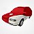 Capa Protetora para Cobrir Carro Antigo Parati Bola G2 GLS GL CL Club Sunset 1.0 Tecido Cor Vermelha Sob Medida Anti-Poeira Anti-Riscos Anti-Mofo Volkswagen Capas LP - Imagem 1