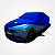 Capa Protetora para Cobrir Carro BMW 320 320i 323 323i 325 325i 328 328i 330 330i 335 335i M3 Tecido Cor Azul Sob Medida Anti-Poeira Anti-Riscos Anti-Mofo Capas LP - Imagem 1