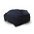 Capa para Cobrir Suv Jeep Compass Lycra Helanca Preta Capas LP - Imagem 7