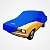 Capa Protetora para Cobrir Carro Chevette Tubarão DL SL SLE Hatch Junior Tecido Cor Azul Sob Medida Anti-Poeira Anti-Riscos Anti-Mofo GM Capas LP - Imagem 1
