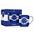 Caneca Porcelana Urban 360ML Times Cruzeiro - Brasfoot - Imagem 2