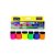 Tempera Guache com efeito Neon com 6 cores 15 ml cada Acrilex - Imagem 2