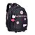 Mochila de Rodas Rebecca Bonbon - 9 Litros - Rosa e Preto - Imagem 3