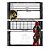 Caderno Universitário 1 Matéria Dead Pool 80 Folhas - Animativa - Imagem 7