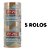 Fita Empacotar Marrom  Fit -Pel 45mmx45m Pct c/ 5 unid - Imagem 1