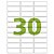 Etrquetas adesivas 100 folhas office CC180 Colacril - Imagem 2