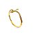 BRACELETE MODERNO COBRA FOLHEADO A OURO 18K. - Imagem 1