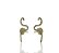 BRINCO COBRINHA EAR HOOK MINIMALISTA FOLHEADO A OURO 18K. - Imagem 2