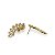 BRINCO EAR CUFF ZIRCÔNIAS FOLHEADO A OURO 18K. - Imagem 6