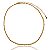 COLAR CORDÃO BAIANO 4mm FOLHEADO  A OURO 18K. - Imagem 3