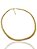 COLAR DE MALHA ESCAMA DUPLA 6mm FOLHEADO A OURO 18K. - Imagem 2