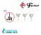 Kit 4 Registro Ramal Encaixe Cooktop Fischer R/sm /1 Unid Tc rosca - Imagem 2