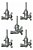 Kit 5 Registro Ramal Encaixe Cooktop Fischer R/sm /1 Unid Tc - Imagem 1