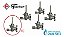 Kit 5 Registro Ramal Rosca Cooktop Fischer R/sm (1 Unid Tc) - Imagem 4