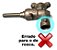 Kit 5 Registro Ramal Rosca Cooktop Fischer R/sm (1 Unid Tc) - Imagem 2
