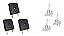 Kit 3 Interruptores+3 Registro Ramal Encaixe Fischer Cooktop - Imagem 1