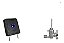Kit 1 Interruptor+1 Registro Ramal Rosca Fischer Cooktop - Imagem 1