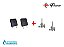 Kit 2 Interruptores+2 Registro Ramal Rosca Fischer Cooktop - Imagem 2