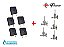 Kit 5 Interruptores+5 Registro Ramal Rosca Fischer Cooktop - Imagem 2