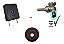 Kit 1 Interruptores+1 Registro Ramal Encaixe Fischer Cooktop+ 1 borracha de vedação - Imagem 2