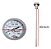 Termometro 350o Culinario Inox Haste 30cm 2 - Imagem 2