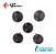 Kit 5 Botões Manipuladores Cooktop Fogão Fischer Original - Imagem 2