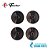 Kit 4 Botões Manipuladores Cooktop Fogão Fischer Origina - Imagem 3
