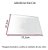 513x473 Bf260a  Vidro Interno Forno Brastemp 4 Bocas 4mm - Imagem 2