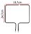 RESISTENCIA 700W TUBULAR BLINDADA 220V - Imagem 2