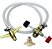 Mangueira Transferidor De Botijão 13kg Para 2kg + adaptador - Imagem 1