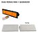 kit 2 PLACAS CERAMICA 13X70X150MM P/QUEIMADOR - Imagem 2
