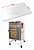 Vidro Forno Turbo Progás 10 Esteiras Prp-2010 1000x490x6mm - Imagem 1