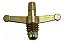 NIPLE BORB ZAMAK P-13 ROSCA 5/8 UNC(E) X 1/8 NPT(E) - Imagem 1