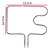 RESISTENCIA 1000W TUBULAR BLINDADA 220V - Imagem 2