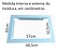 Moldura Forno Fit Line Gratinatto Fischer Branco Original - Imagem 2
