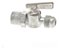 REGIS BP ZAMAC 3/8 NPT X 3/8 SAE ALI 029 - Imagem 1
