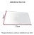 330x280 Vidro 4mm Interno Forno Fogão Dako Supreme Glass E Evo 4 Bocas - Imagem 2