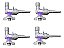 KIT REGISTRO CAV 5 8 VERTICAL RAP 13 - Imagem 1