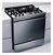 657X385 Brastemp Inox 5 Bocas Bys5vcrrna Vidro Interno Forno Fogão - Imagem 3