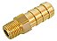 ESPIGA LAT SEXT 7/16 X 34MM R. 1/8BSP(E) X BM 5/16 - Imagem 1