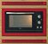 GRADE FORNO EMB 32 PINT ROUGE VENT EXT - Imagem 3