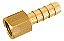 ESPIGA LAT SEXT 1/2 X 30MM R. 1/8 NPT(I) X BM 5/16 - Imagem 1