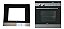 Vidro Forno Fischer Maximus Original C/suport Perfil Inox ( Vidro externo da porta com suportes e perfil inox ) - Imagem 1