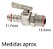 REGIS BP ZAMAC 3/8 NPT X 3/8 BM ALI 012 - Imagem 2
