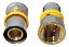 Conexao Fixa Femea p/ Gas 20mm - 1/2" - Imagem 2
