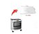 710x500 Vidro Compativel C/Tampa Do Fogão Brastemp Ative 5 Bocas - Imagem 2